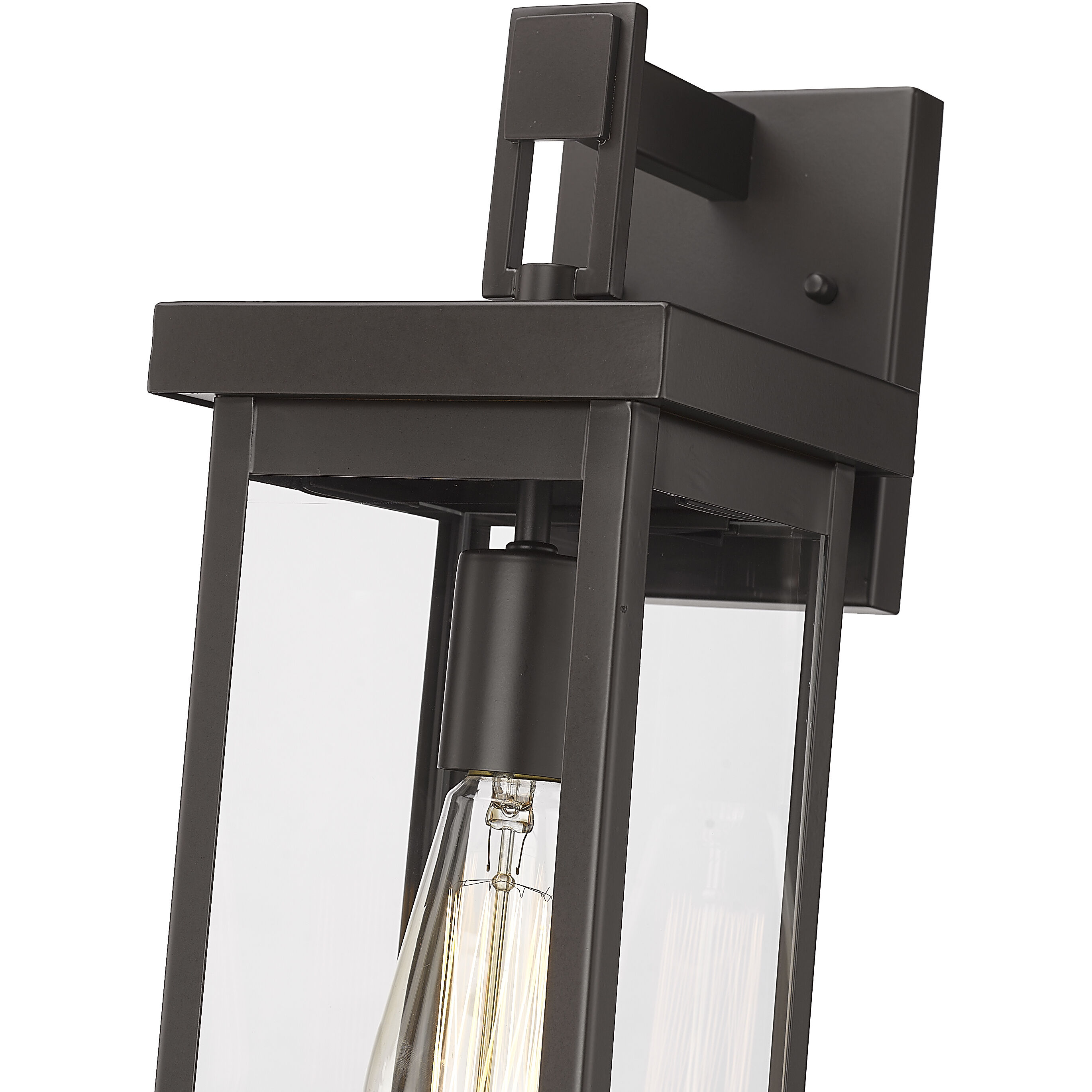 Barkeley 1 Light 16 inch Powder Coated Bronze Outdoor Wall Sconce